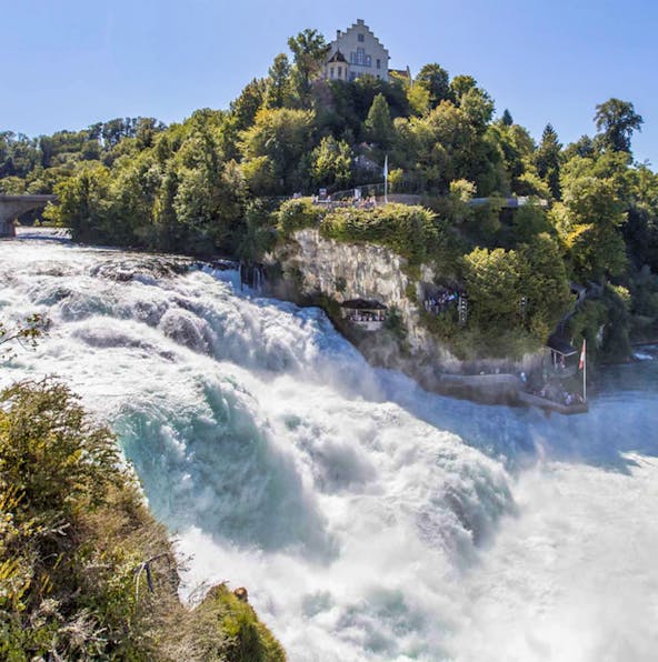 Witness Europe’s spectacular cascade of majesty at Rhine Falls