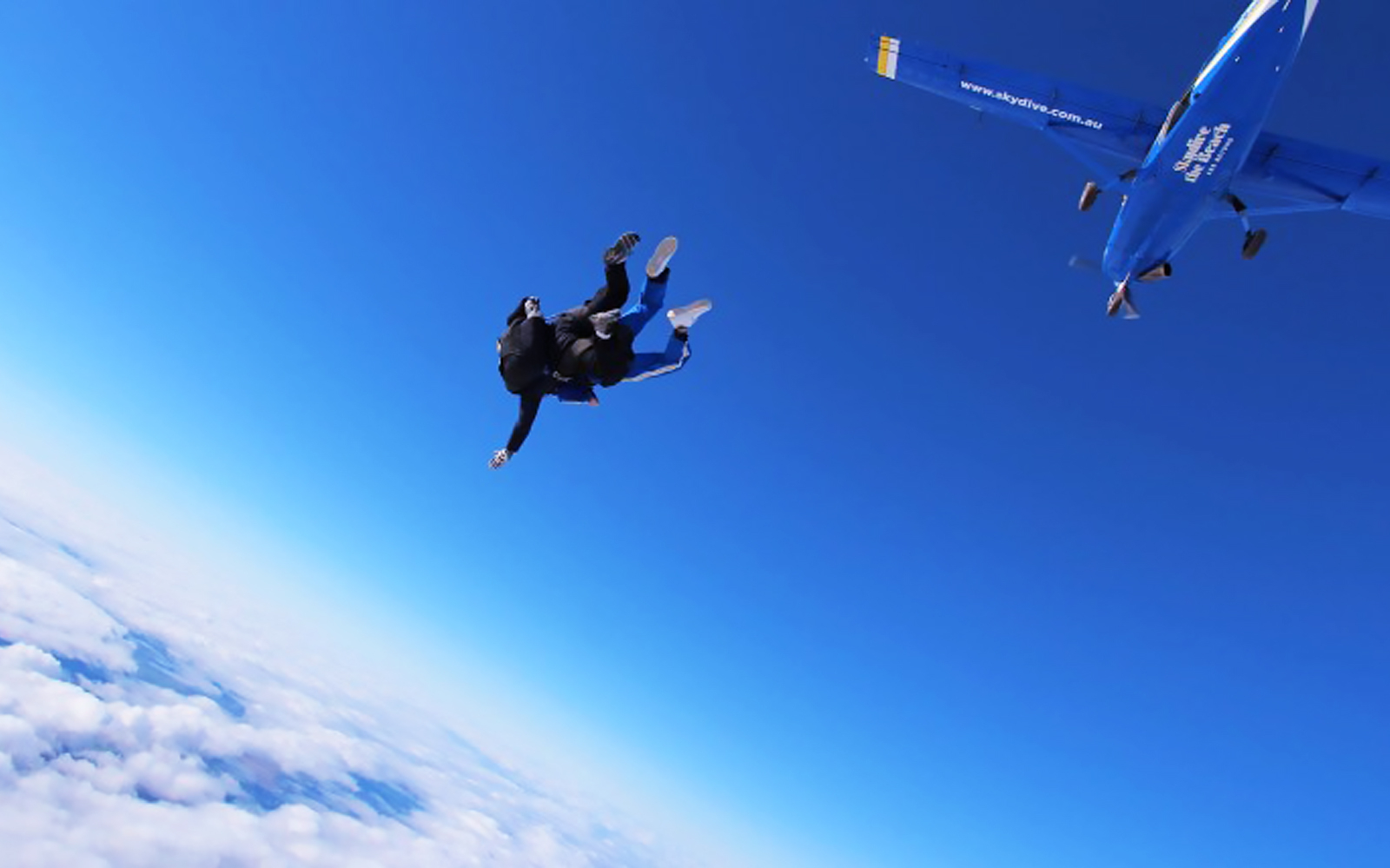 tandem skydive hunter valley