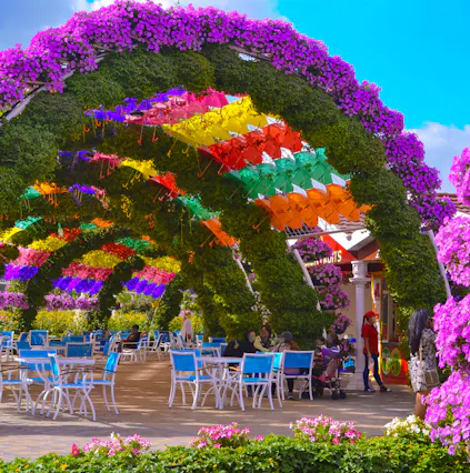 Visiting Dubai Miracle Garden: Location & access info