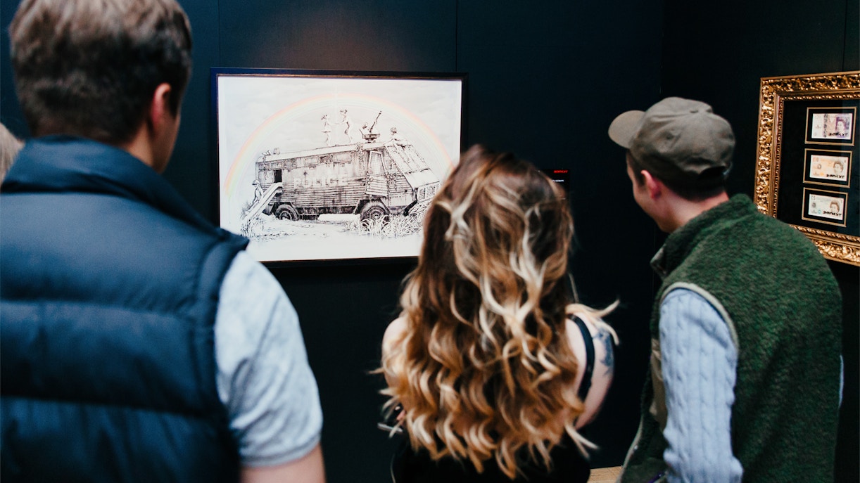 dubai banksy exhibition mall of emirates