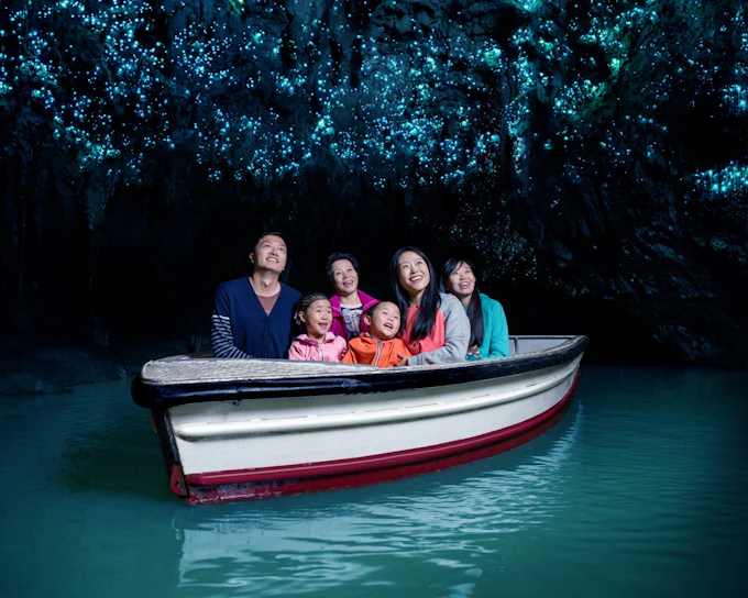 Waitomo Glowworm Caves Guided Tour