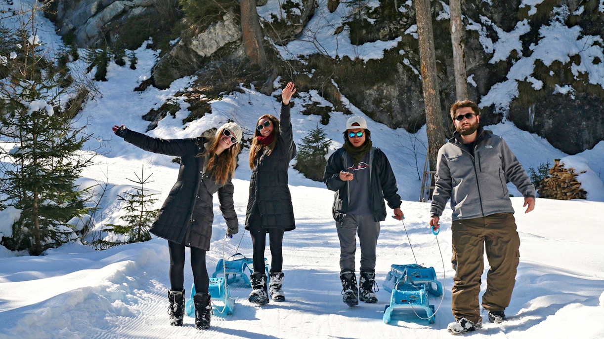 Sledding Interlaken
