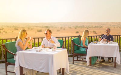 Conservation Drive to Al Maha Desert Resort with Gourmet Breakfast