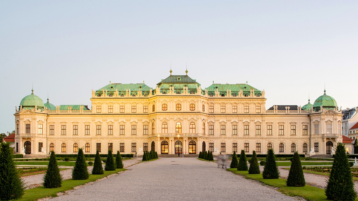 Belvedere Palace entrances