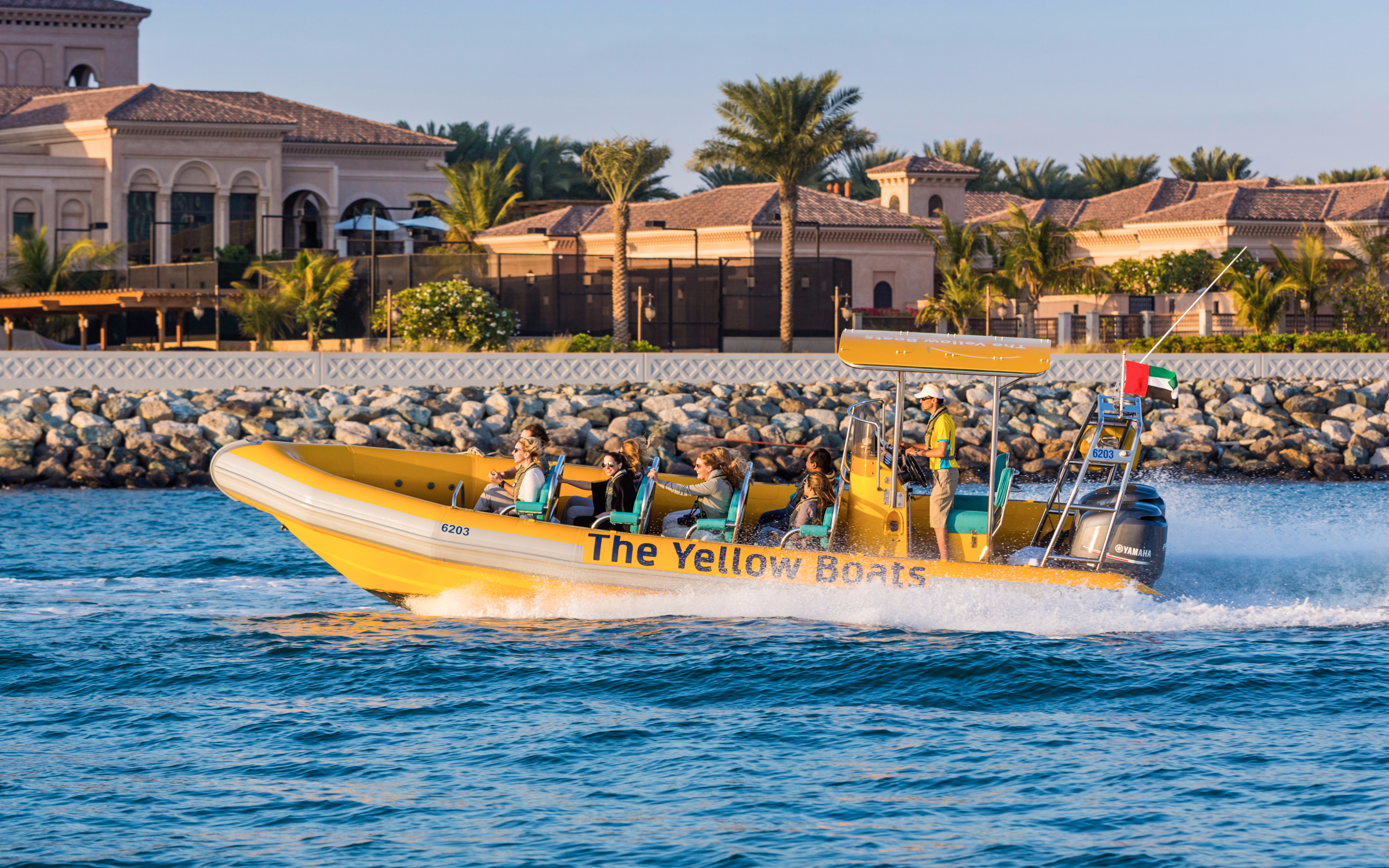 yellow boat dubai