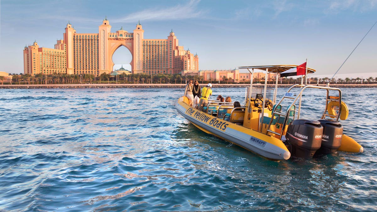 yellow boat dubai