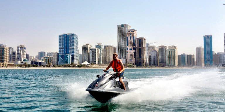Water sports in Dubai