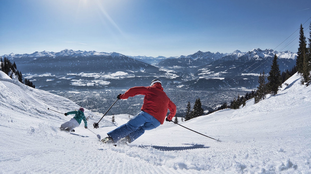 Skiing, Innsbruck