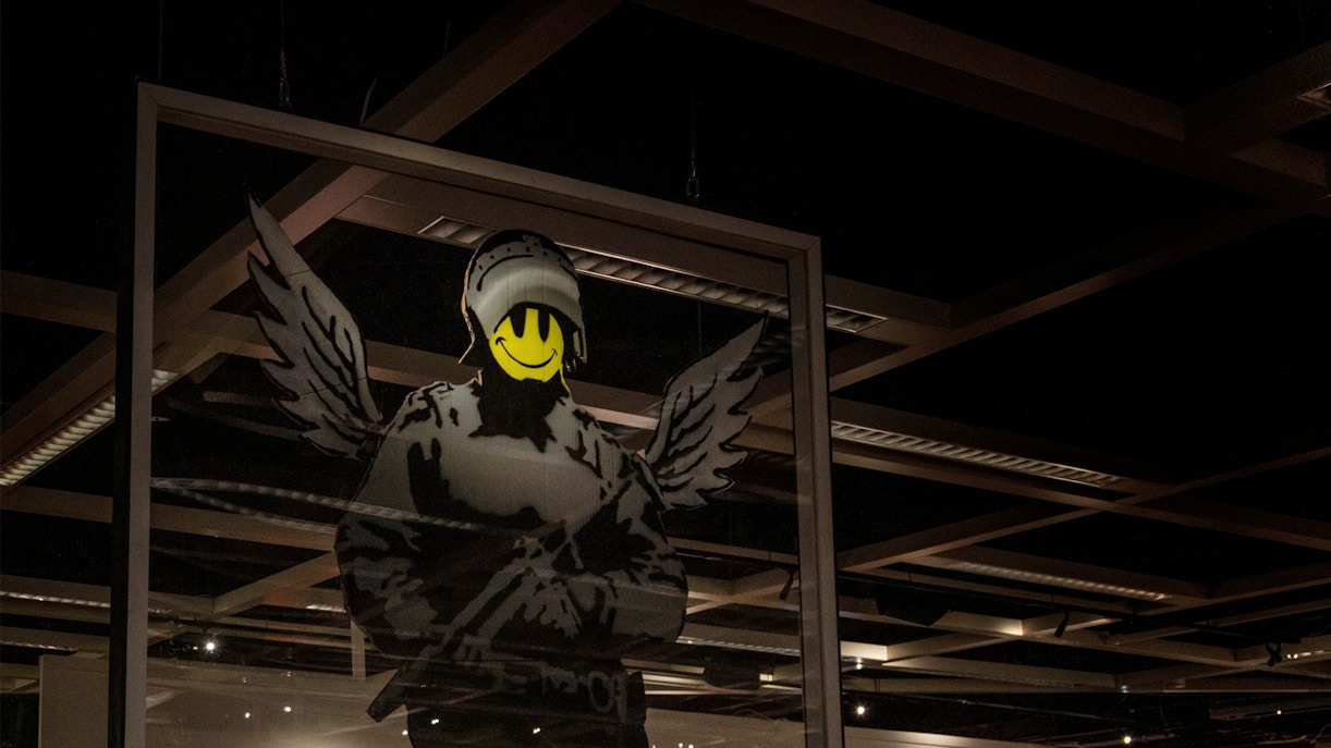 banksy London exhibition