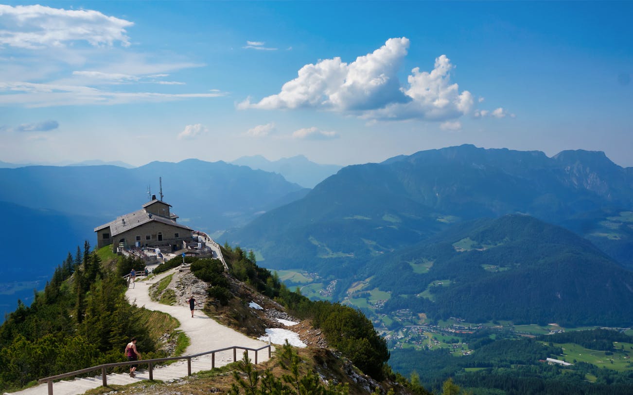 Eagle’s Nest with mountain views on Skip The Line tour from Salzburg.