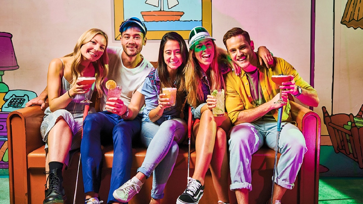 dining at singapore holey moley golf club