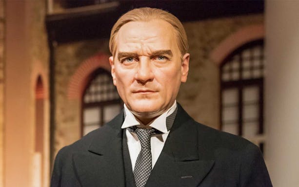 Wax figure at Madame Tussauds Istanbul.