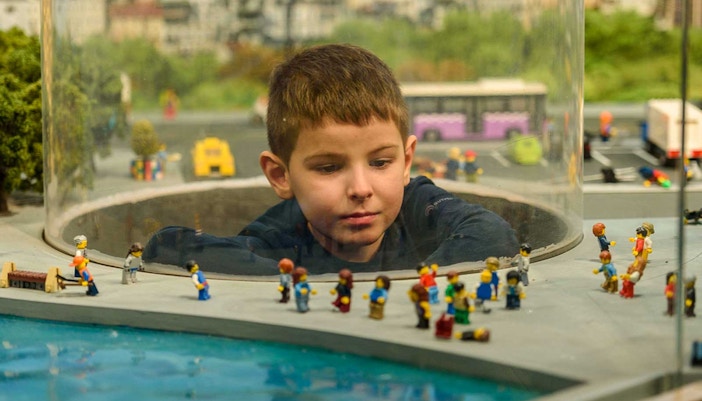 Explore mini landmarks at MINILAND in LEGOLAND Istanbul