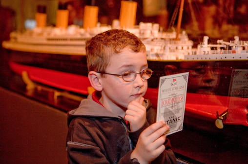 Billets pour l'exposition Titanic: The Artifact Exhibition