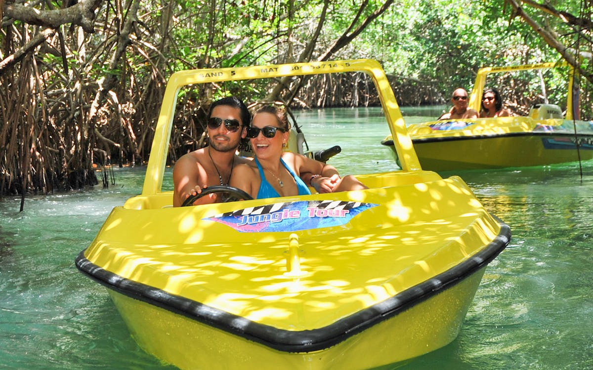 jungle tour adventure: speed boating in cancun-1 jungle tour adventure: speed boating in cancun-1