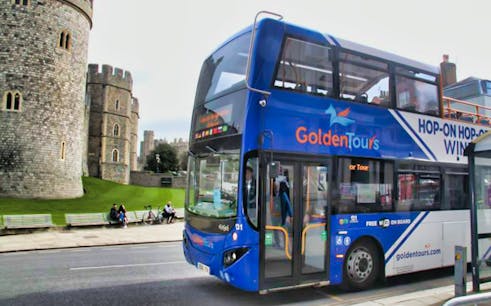 Hop-on Hop-off: Open Top Tour of Windsor