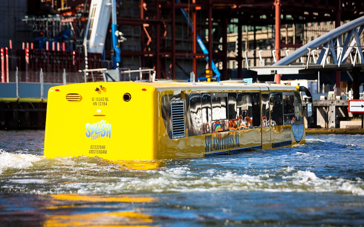 splashtours amsterdam : visite en bus et croisière sur les canaux-4 splashtours amsterdam : visite en bus et croisière sur les canaux-4