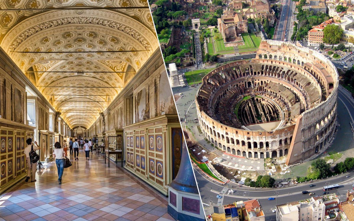 Book Combo Tickets to Colosseum & Vatican Museums with Sistine Chapel