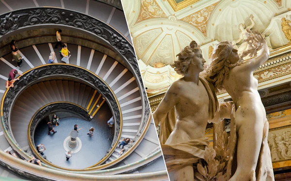 Combo: Vatican Museums + Borghese Gallery Tickets