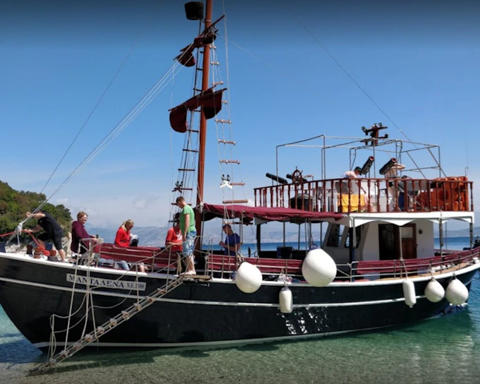 Full-Day Boat Trip in Corfu with BBQ