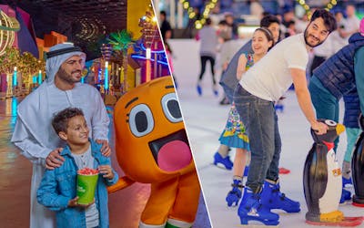 Combo (Save 21%): IMG Worlds of Adventure + Ice Rink Tickets