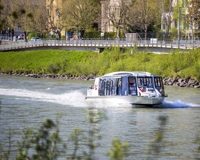 Salzburg Sightseeing City Cruise on Salzach River