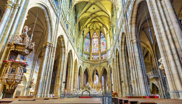 Inside Prague Castle