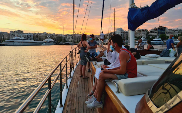 From Athens: Day Cruise to Greek Islands of Agistri, Moni & Aegina with Lunch