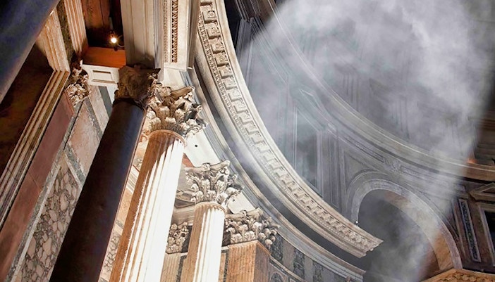 panteão roma bilhetes interior