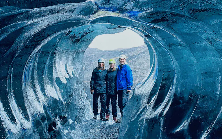 Ice Caving Katla Ice Cave Tour from Reykjavik by Minibus | Headout