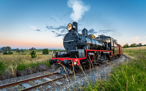 Mary Valley Rattler Train Experience from Gympie