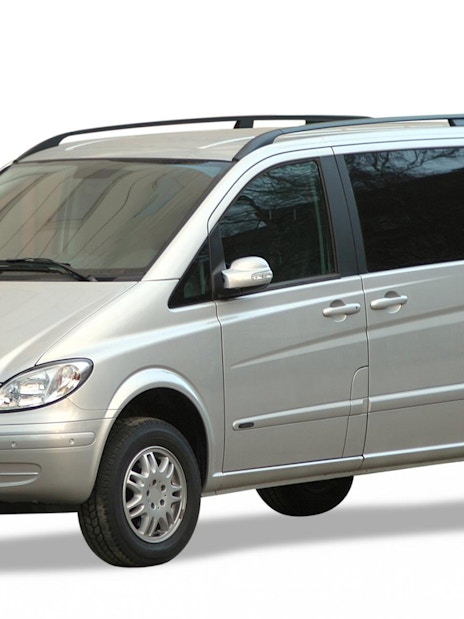 Minivan for Bucharest OTP Airport transfer, seats up to 7 passengers.
