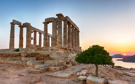 Temple of Poseidon and Cape Sounion Sunset Tour from Athens with Audio Guide