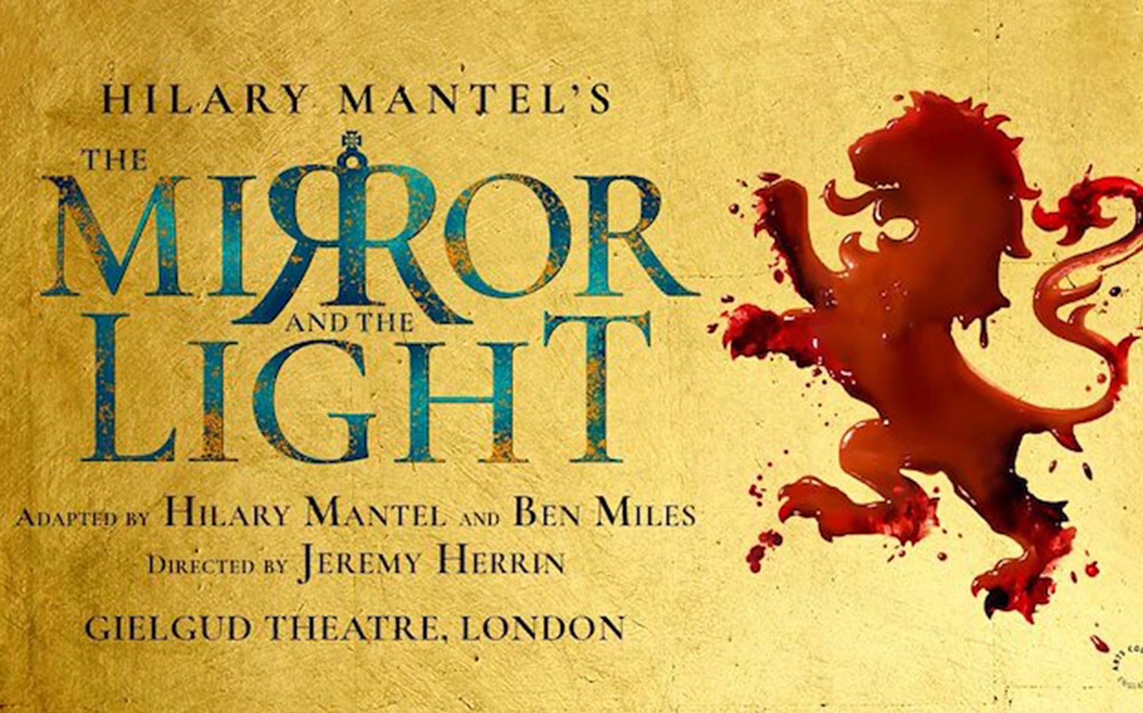The Mirror and the Light play poster, Gielgud Theatre, London.