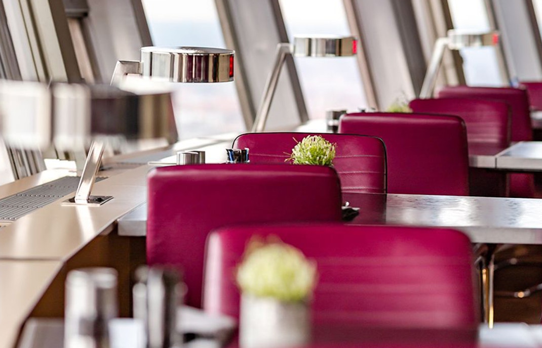 Lunch at Berlin TV Tower