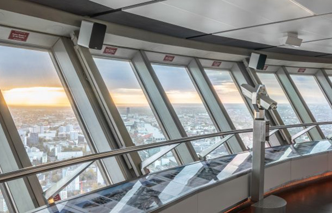 Tea at Berlin TV Tower