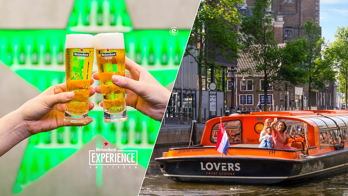 Amsterdam Canal Cruise Combo ticket