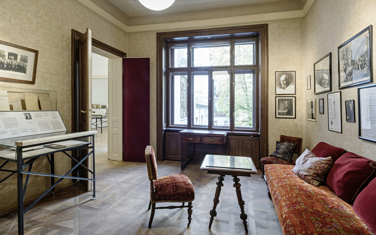 Sigmund Freud Museum Vienna interior with historical architecture.