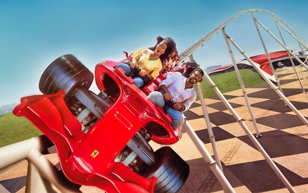 Combo: Ferrari World + Burj Khalifa Tickets
