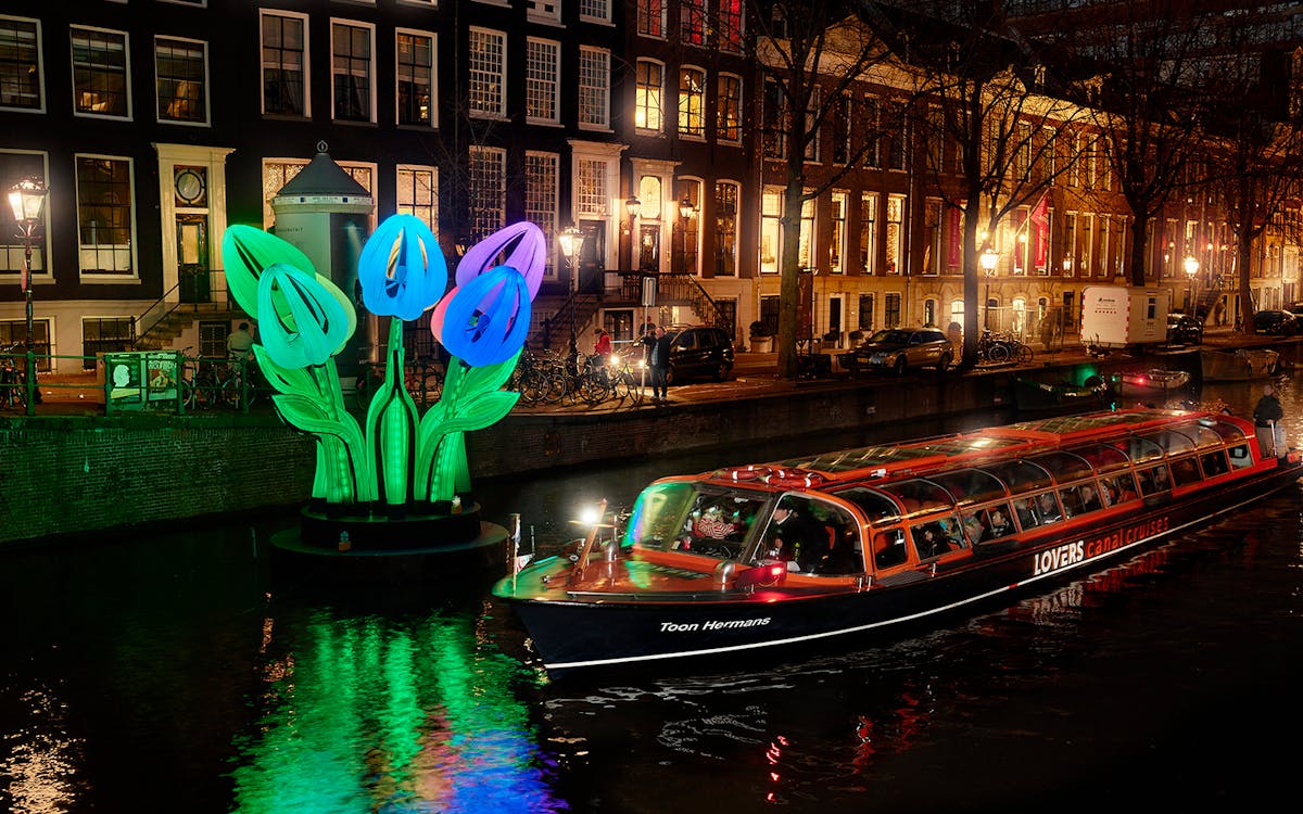 canal cruise light festival