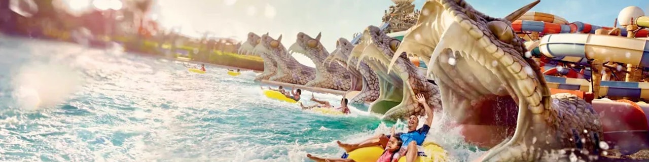 Combo: Biglietti per Yas Waterworld Abu Dhabi + Acquario di Dubai