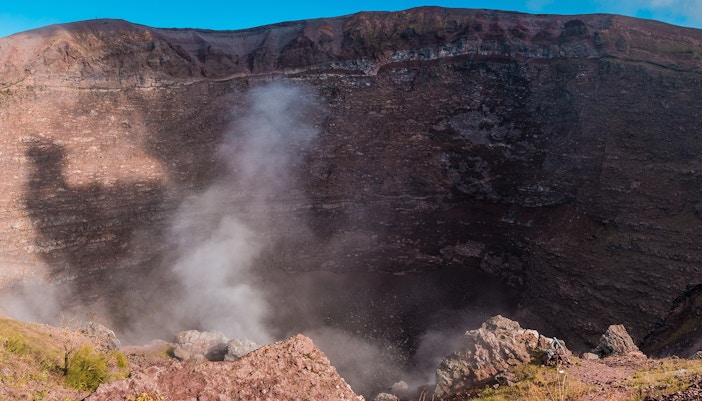 Mount Vesuvius Erupts