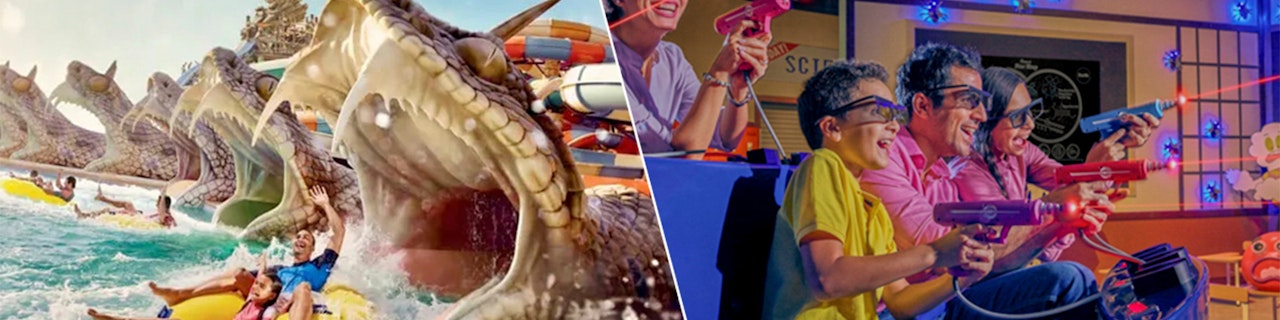 Combo: Biglietti per Yas Waterworld + IMG Worlds of Adventure