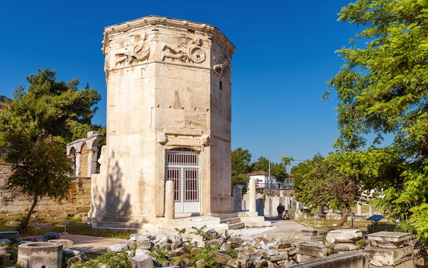 Tower of the Winds in Athens, part of the Early Access Acropolis and Old Athens Walking Tour.