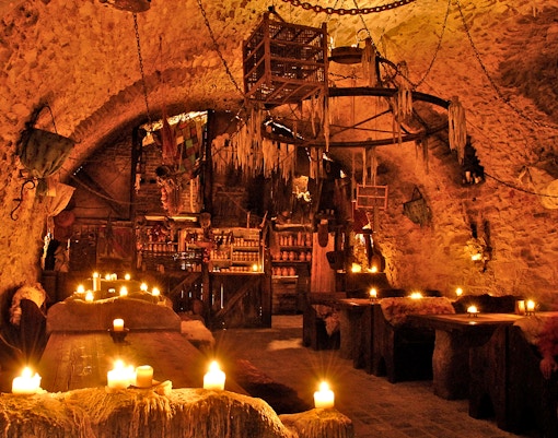 Medieval Dinner - This is a photograph of Medieval themed restaruant