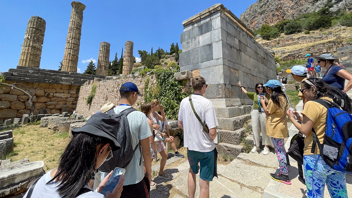 instalações em delfos