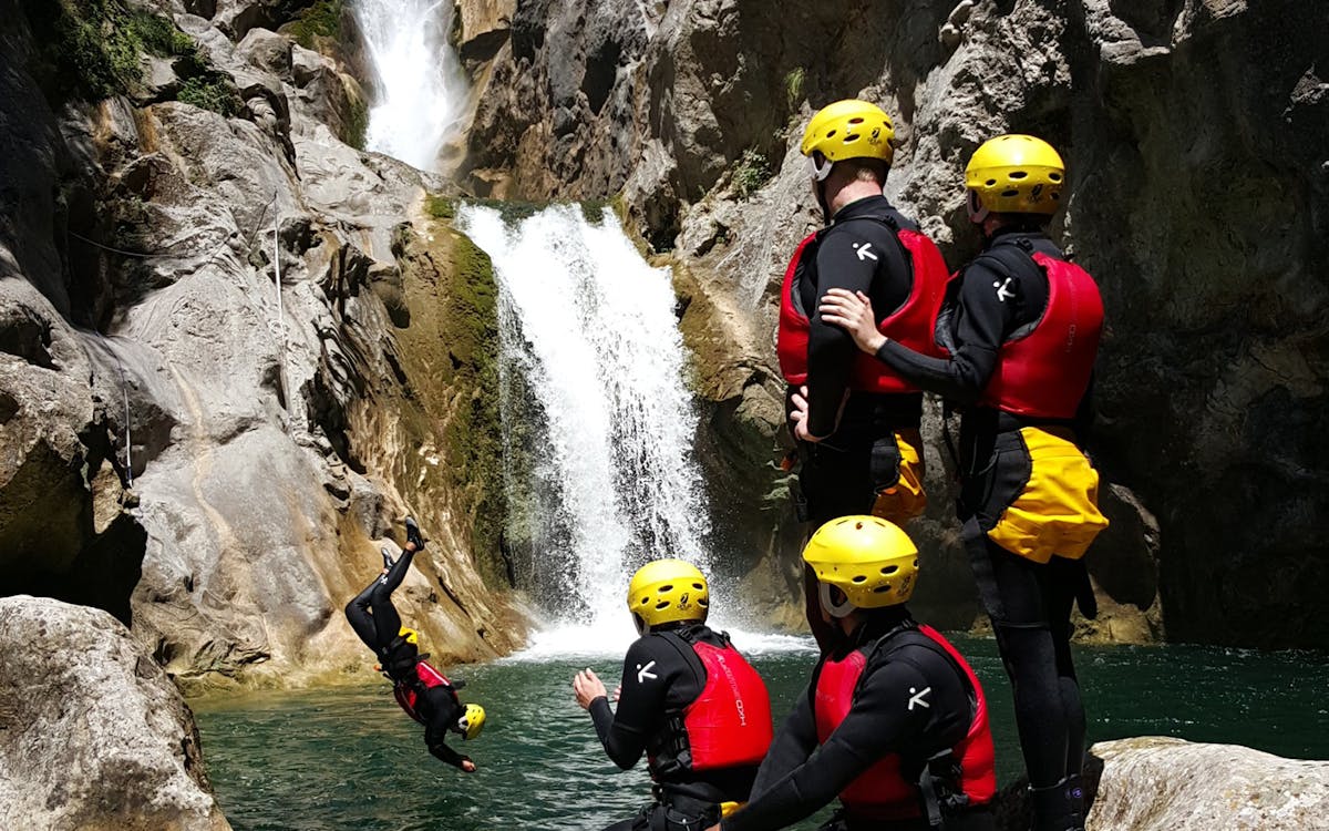 extreme canyoning adventure tickets at the cetina river from split-2 extreme canyoning adventure tickets at the cetina river from split-2