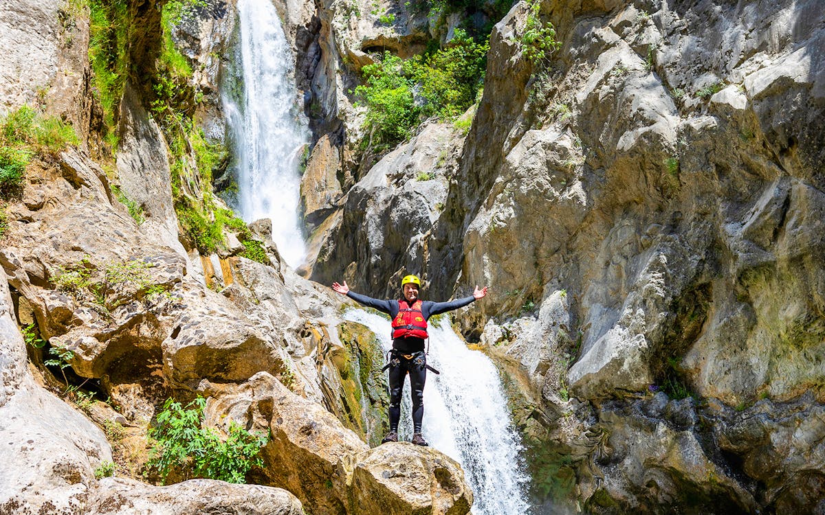extreme canyoning experience from split-5 extreme canyoning experience from split-5