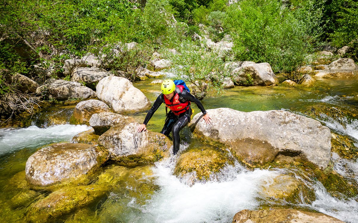 extreme canyoning experience from split-9 extreme canyoning experience from split-9