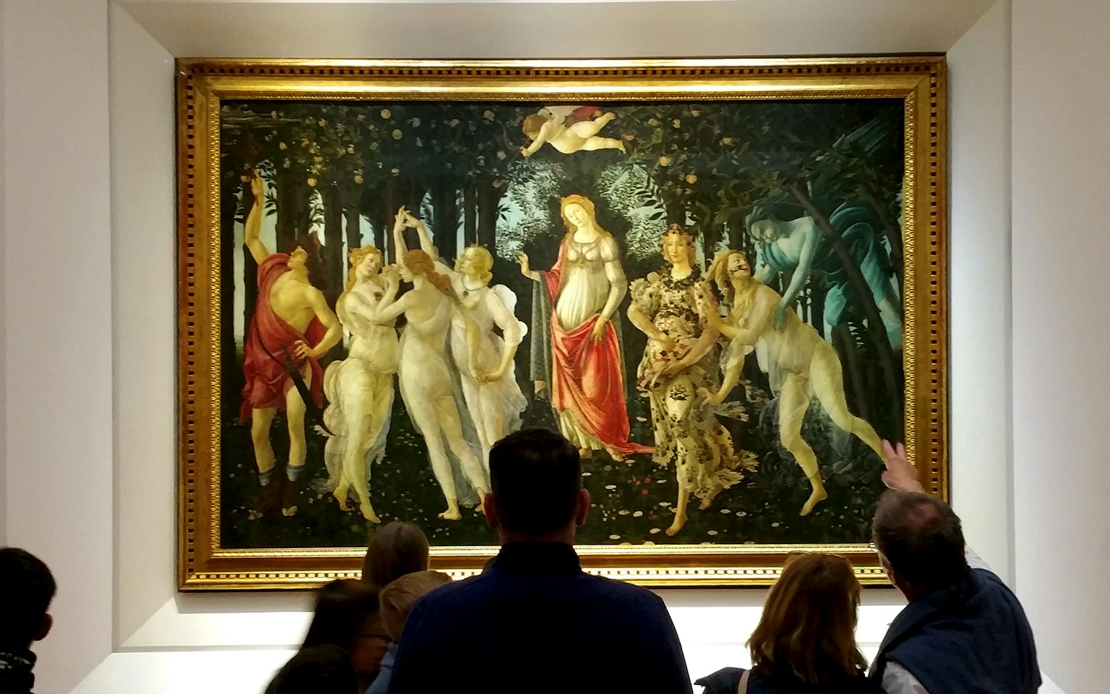 Uffizi Gallery Botticelli painting, Florence city tour, Michelangelo Square, Accademia visit.